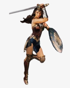 Wonder Woman Gal Gadot Flying, HD Png Download, Free Download