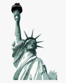Statue Monument Art Figurine - Statue Of Liberty, HD Png Download, Free Download