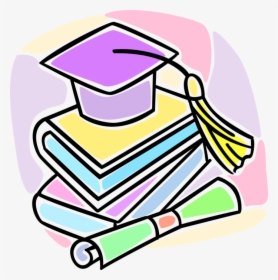 Vector Illustration Of School Graduate Mortarboard, HD Png Download, Free Download