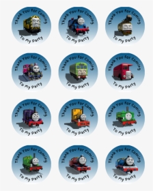 24 Thomas The Tank Engine Stickers - Label, HD Png Download, Free Download