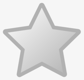 Yellow And Grey Star - Grey Star Rating Png, Transparent Png, Free Download
