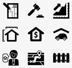 Real Estate - Simbol Icon Png, Transparent Png, Free Download