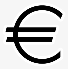 Clip Art Sign Eurozone Computer Icons - Euro Logo Png, Transparent Png, Free Download