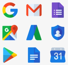 Google Suite - Los Iconos De Google, HD Png Download, Free Download