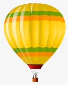 Png Hot Air Balloon - Hot Air Balloon Vector Png, Transparent Png, Free Download