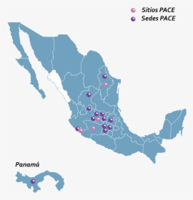 Transparent Mapa De Mexico Png - Cut Out Of Mexico, Png Download, Free Download