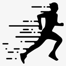 Runner Silhouettes - Transparent Running Vector Png, Png Download, Free Download