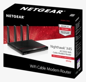 Netgear Nighthawk X4s - Netgear Nighthawk Ac1900 Nbn, HD Png Download, Free Download