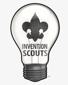 Invention Scouts Logo 3d Black Logo Inside Fixed - Invention Scouts, HD Png Download, Free Download