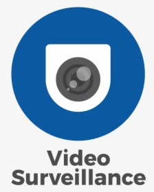 Home Security Solutions Icon Video Surveilance - Circle, HD Png Download, Free Download
