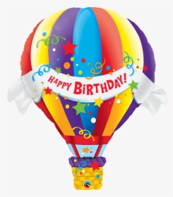 Hot Air Ballons Png - Hot Air Balloon Birthday, Transparent Png, Free Download
