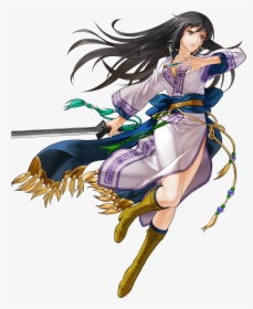 Hair,anime,costume Design,woman Warrior,long Hair,fictional - Fire Emblem Heroes Karla, HD Png Download, Free Download
