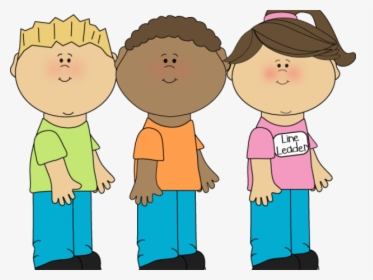 Students In A Classroom Clipart - Wait In Line Clipart, HD Png Download, Free Download
