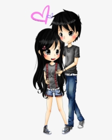 Anime Boy And Girl Romantic, HD Png Download, Free Download