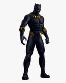 Black Panther Superhero Hulk Wakanda Fantastic Four - Marvel Black Panther Super Hero, HD Png Download, Free Download