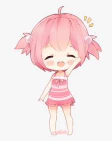 Transparent Anime Png Images - Cute Anime Girl Chibi, Png Download, Free Download