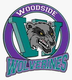 Woodside Wolverines Logo - Woodside High School Mascot, HD Png Download, Free Download