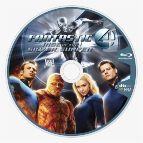 Fantastic Four Rise Of The Silver Surfer Poster , Png - Fantastic Four Rise Of The Silver Surfer 2007 Dvd Cover, Transparent Png, Free Download