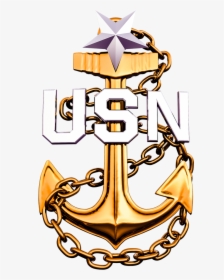 Navy Chief Fouled Anchors, HD Png Download, Free Download