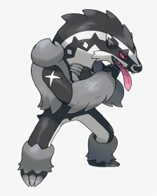 Pokemon Obstagoon 2x - Galarian Linoone Evolution, HD Png Download, Free Download