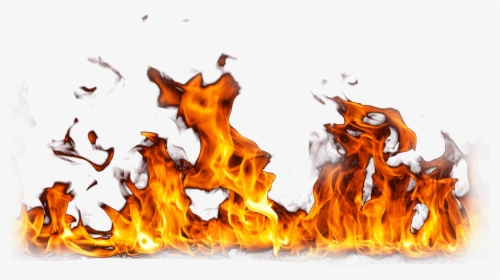 Animated Realistic Fire With Smoke On Transparent Background - High Resolution Fire Png, Png Download, Free Download
