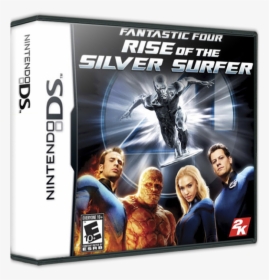 Nintendo Ds Fantastic Four Rise Of The Silver Surfer, HD Png Download, Free Download