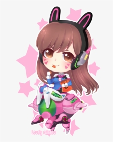 Transparent Mei Overwatch Png - Overwatch Chibi Dva Png, Png Download, Free Download