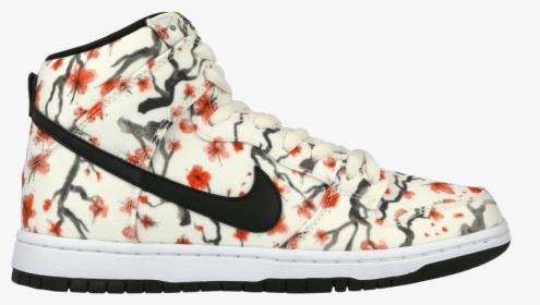 Nike Sb Dunk High Pro Cherry Blossom - Nike Cherry Blossoms, HD Png Download, Free Download