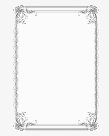 Clipart Border Computer - Picture Frame, HD Png Download, Free Download
