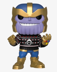 Thanos - Funko - Holiday Thanos Pop, HD Png Download, Free Download
