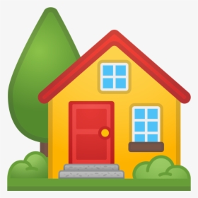 House With Garden Icon - Home Emoji, HD Png Download, Free Download