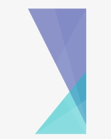 Blue Triangles For Header, HD Png Download, Free Download