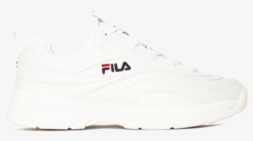 Fila Sneakers Ray Low Woman White - Fila White Shoes, HD Png Download, Free Download