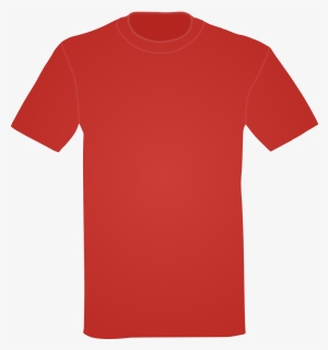 T-shirt, Shirt, Red, Clothing - T Shirt, HD Png Download, Free Download