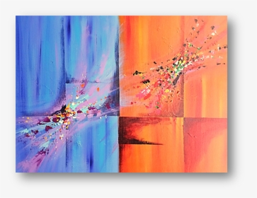 Abstract Painting Png - Abstract Duality Painting, Transparent Png, Free Download