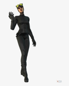Catwoman Fortnite Transparent Image - Fortnite Catwoman Comic Book Outfit, HD Png Download, Free Download