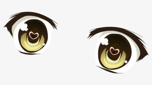 Brown Anime Eyes Png, Transparent Png, Free Download