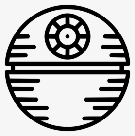 Death Star - Death Star Clipart Black And White, HD Png Download, Free Download