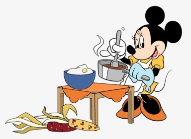 Transparent Cooking Clip Art - Mickey Mouse Cooking Clipart, HD Png Download, Free Download