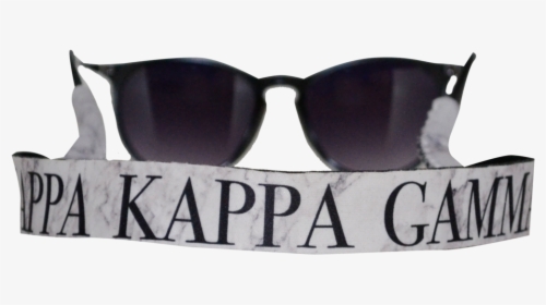 Kappa Kappa Gamma Sunglass Strap Marble Theme - Sunglasses, HD Png Download, Free Download