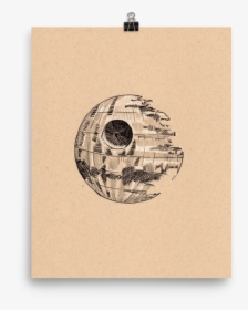 Death Star Art Print - Shutter, HD Png Download, Free Download