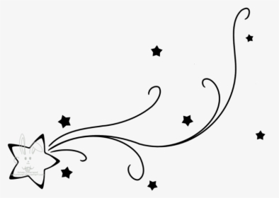 Shooting Star Clipart To Free - Simple Shooting Star Drawing, HD Png Download, Free Download
