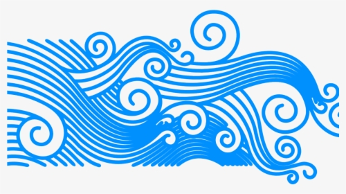 Ocean Waves Transparent Background, Hd Png Download - Transparent Background Ocean Clipart, Png Download, Free Download