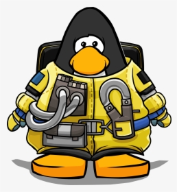 Spacesuit Clipart Astronaut Suit - Club Penguin With Headphones, HD Png Download, Free Download