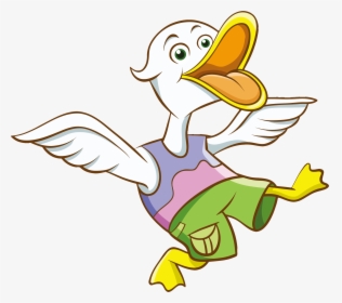 Cartoon Duck Png - Duck Cartoon Png, Transparent Png, Free Download