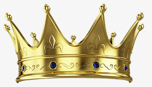 #crown #gold #goldencrown #king #queen - Transparent Background Crown King Png, Png Download, Free Download