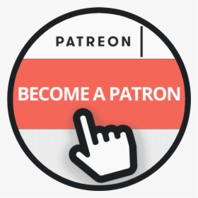 Patreon Step 1 Become A Patron - Circle, HD Png Download, Free Download