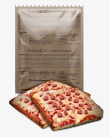 Pizza Slice With Pepperoni Package - Pepperoni Pizza Slice Mre, HD Png Download, Free Download