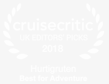 2018 Uk Editors Picks Logo Hurtigruten White - Banorte, HD Png Download, Free Download