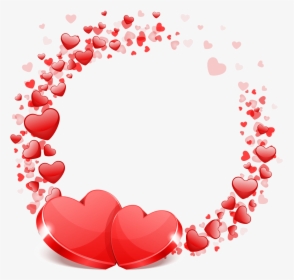 Transparent Valentine Background Png - Love Heart Png, Png Download, Free Download